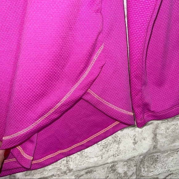 UNDER ARMOUR Girl’s Youth Waffle Mesh Quarter Zip‎ Long Sleeve Shirt Sz XL - Picture 5 of 7